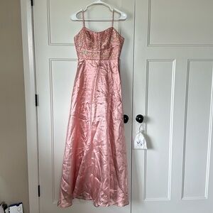 Stunning Pink Princess Prom Dress